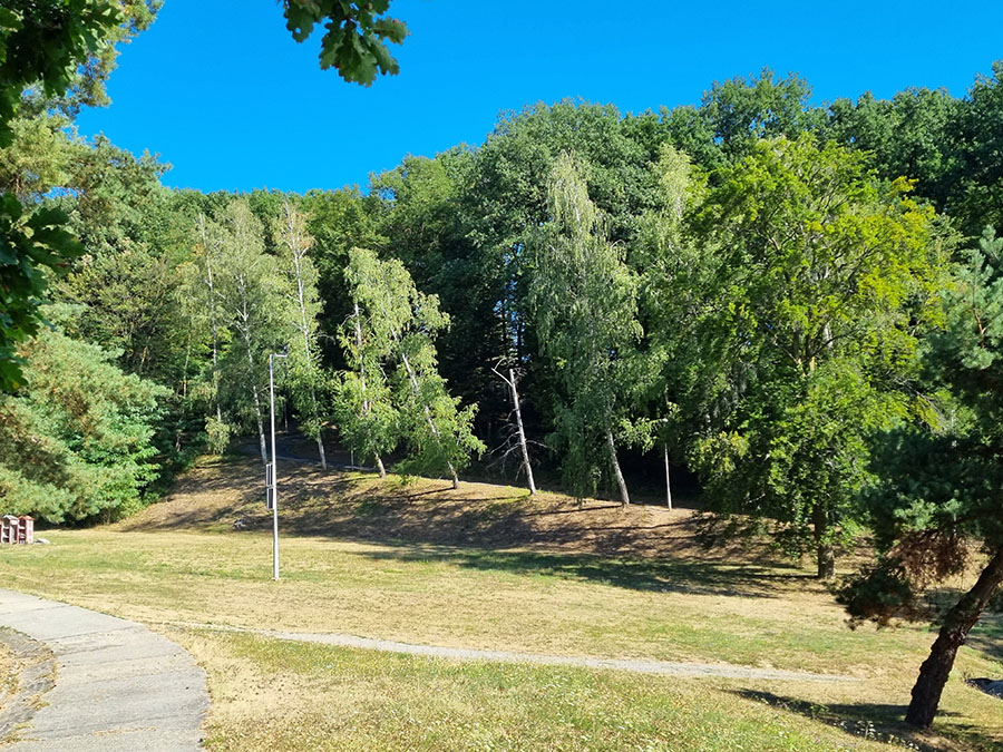 Aktuálny stav kolumbária Banská Bystrica